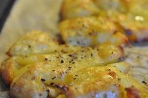 Knuste kartofler i ovn - nem og lækker opskrift