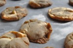 sprøde cookies med mandler og marcipan
