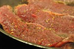 Steaks af oksefilet med grøntsager & kartofler