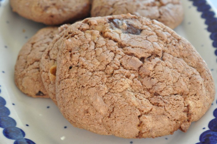 Cookies med chokolade og Nesquick