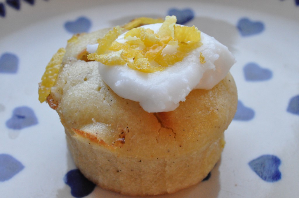 Citronmuffins med citronglasur - nem opskrift
