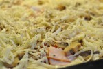 Kartoffelpizza med mozzarella, løg & rosmarin