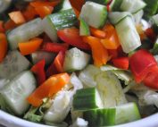 Salat til lasagne - opskrift på nem grøn salat