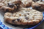 Cookies med mandler og chokolade - opskrift