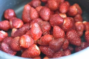 Jordbærmarmelade opskrift på jordbær syltetøj