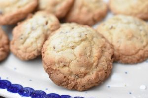 Cookies med hasselnødder og vanilje - nemme og lækre