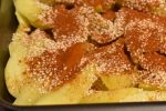 Pommes frites med sesam og paprika - sprøde og lækre