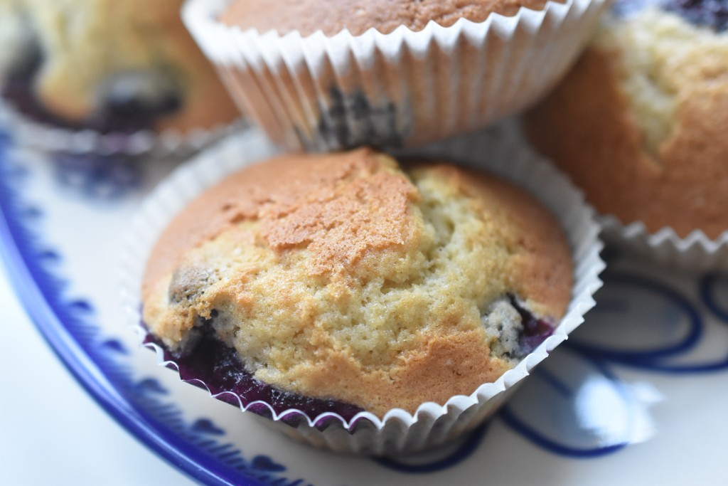 Muffins med blåbær og vanilje - nemme og SÅ lækre
