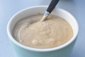 Peanutbutter dip - cremet peanut sauce
