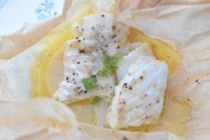 Torsk i ovn med smør & citron - ovnbagt torsk