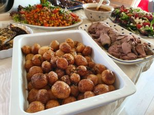 Fødselsdagsfest med lækker mad fra Apetit 