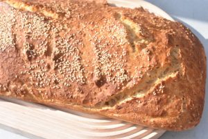 Koldhævet brød uden form - nemt franskbrød