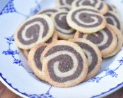 Spiral småkager - opskrift på rouladesmåkager