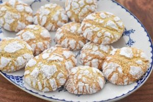 Crinkle cookies med appelsin - nem opskrift