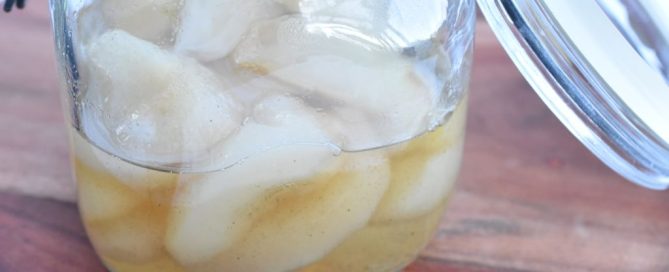 Syltede pærer med vanilje - nem opskrift