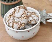Jule crinkle cookies med kanel - nem opskrift