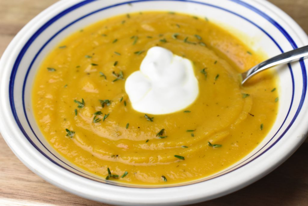 Butternutsquash suppe - nem græskarsuppe