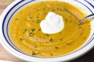 Butternutsquash suppe - nem græskarsuppe