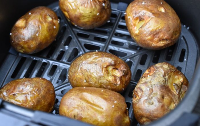 Bagte kartofler i airfryer - nem opskrift