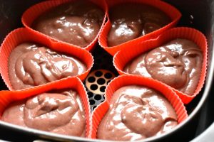 Chokolade muffins i airfryer - nem opskrift