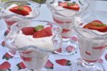 Jordbærmousse - nem lækker jordbær dessert